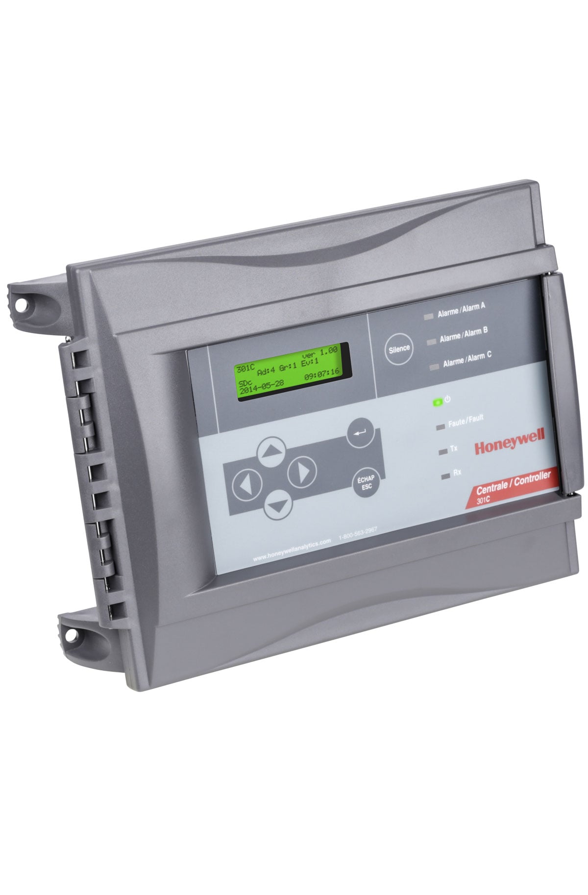 Control toxic or combustible gases and oxygen hazards 301C Controller