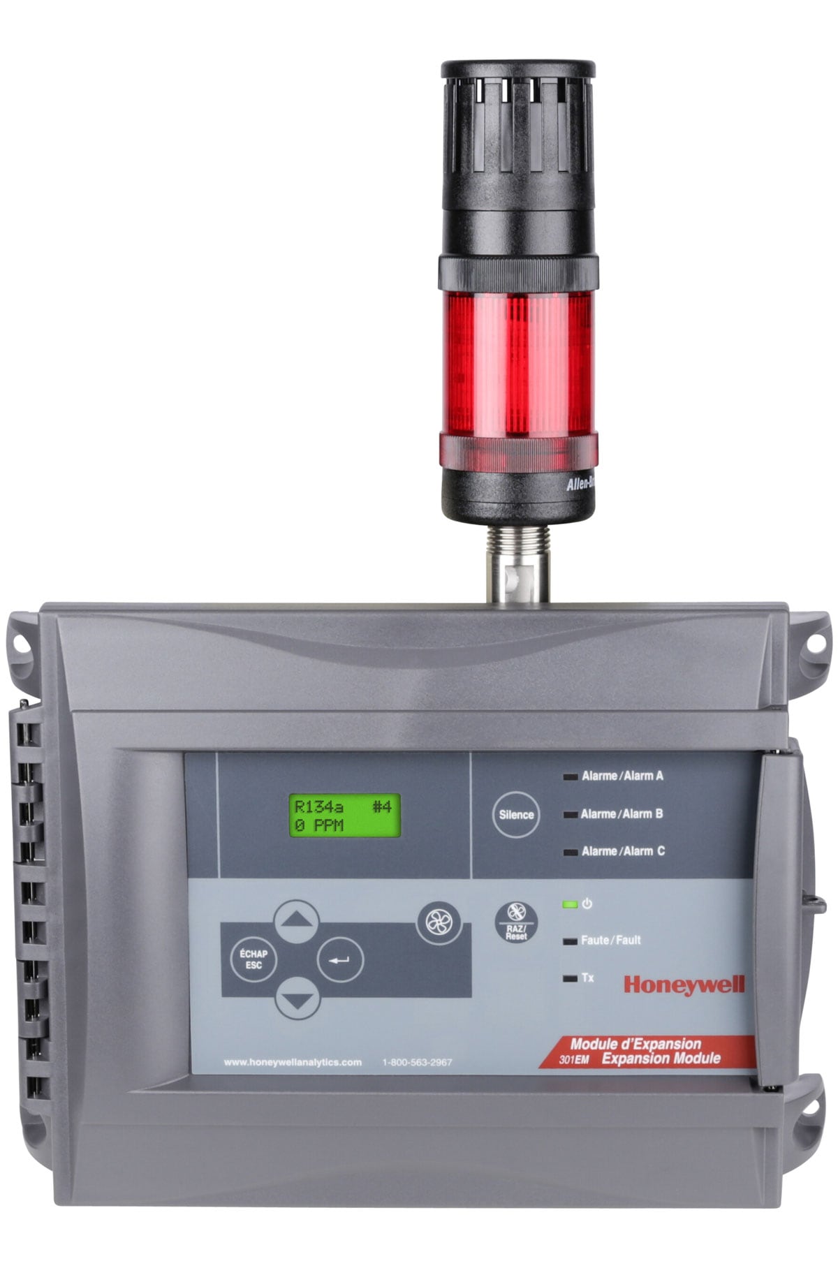 Sensor controller with auto-diagnostic capabilities - 301EM-20
