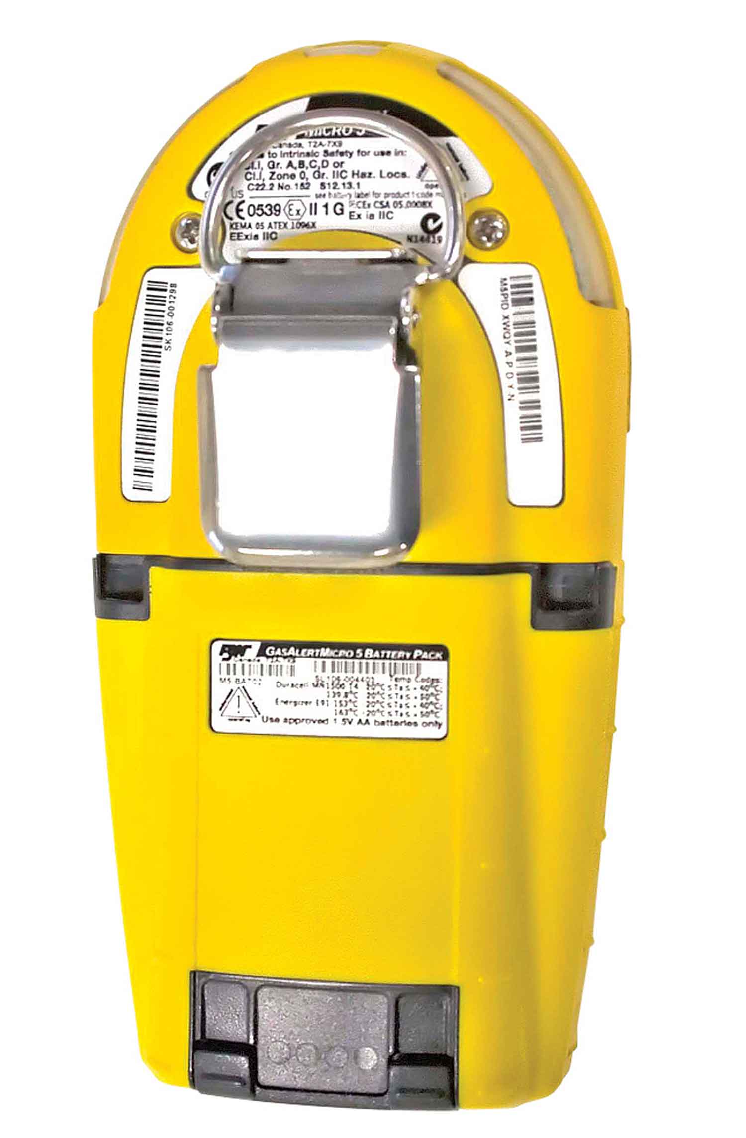 GasAlertMicro 5 IR portable gas detector A multigas detector for