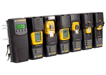 Manage up to ten modules of BW’s portable gas detectors - MicroDock II - Honeywell Analytics